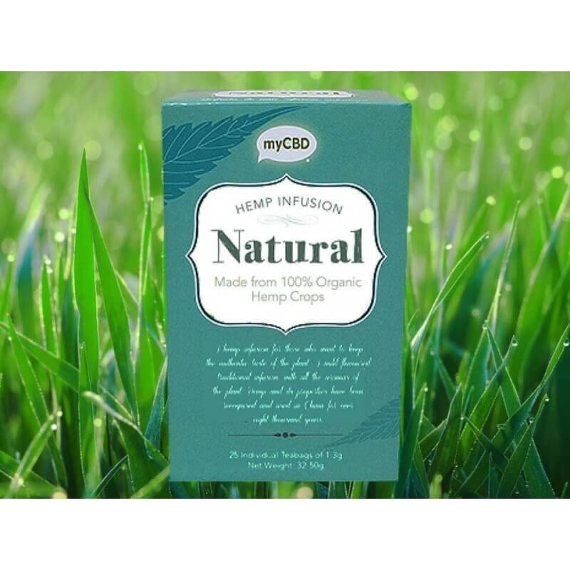 myCBD Hanftee Natural - 25 Teebeutel