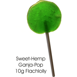 Sweet Hemp Ganja-Pops Apple (Flachlolli)