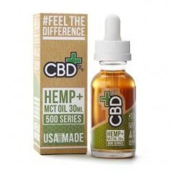 CBD Hemp + MCT Oil Tincture 500 mg (30 ml) - Großansicht
